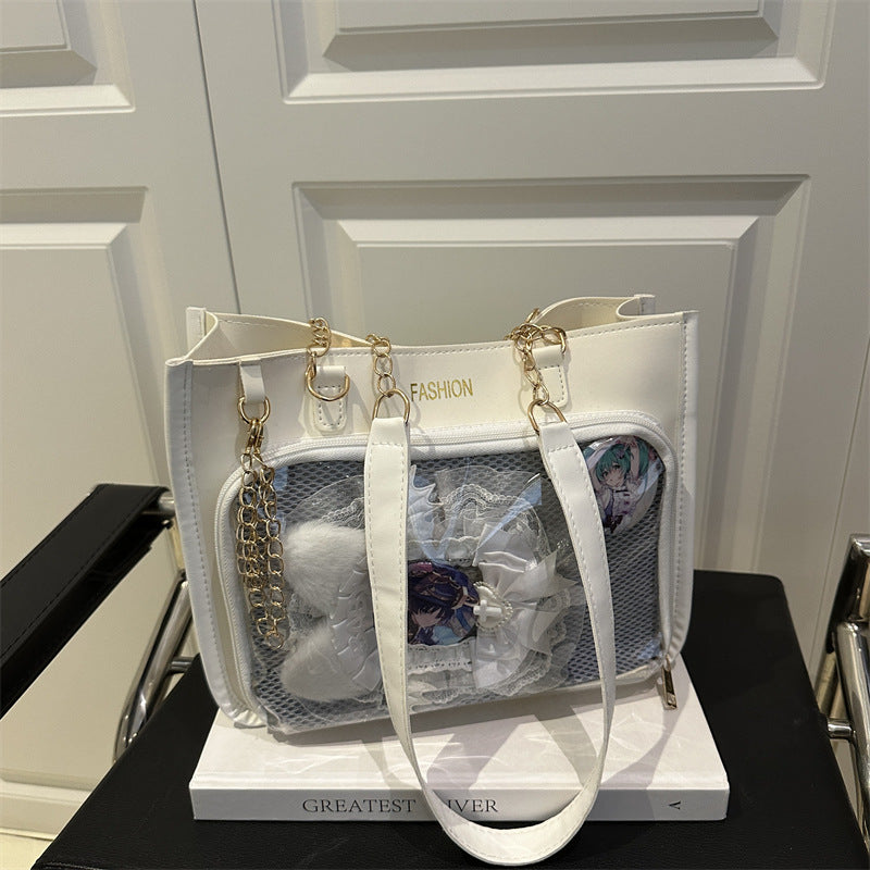 Special-interest Design Simple Casual New Japanese Style Large Capacity Totes