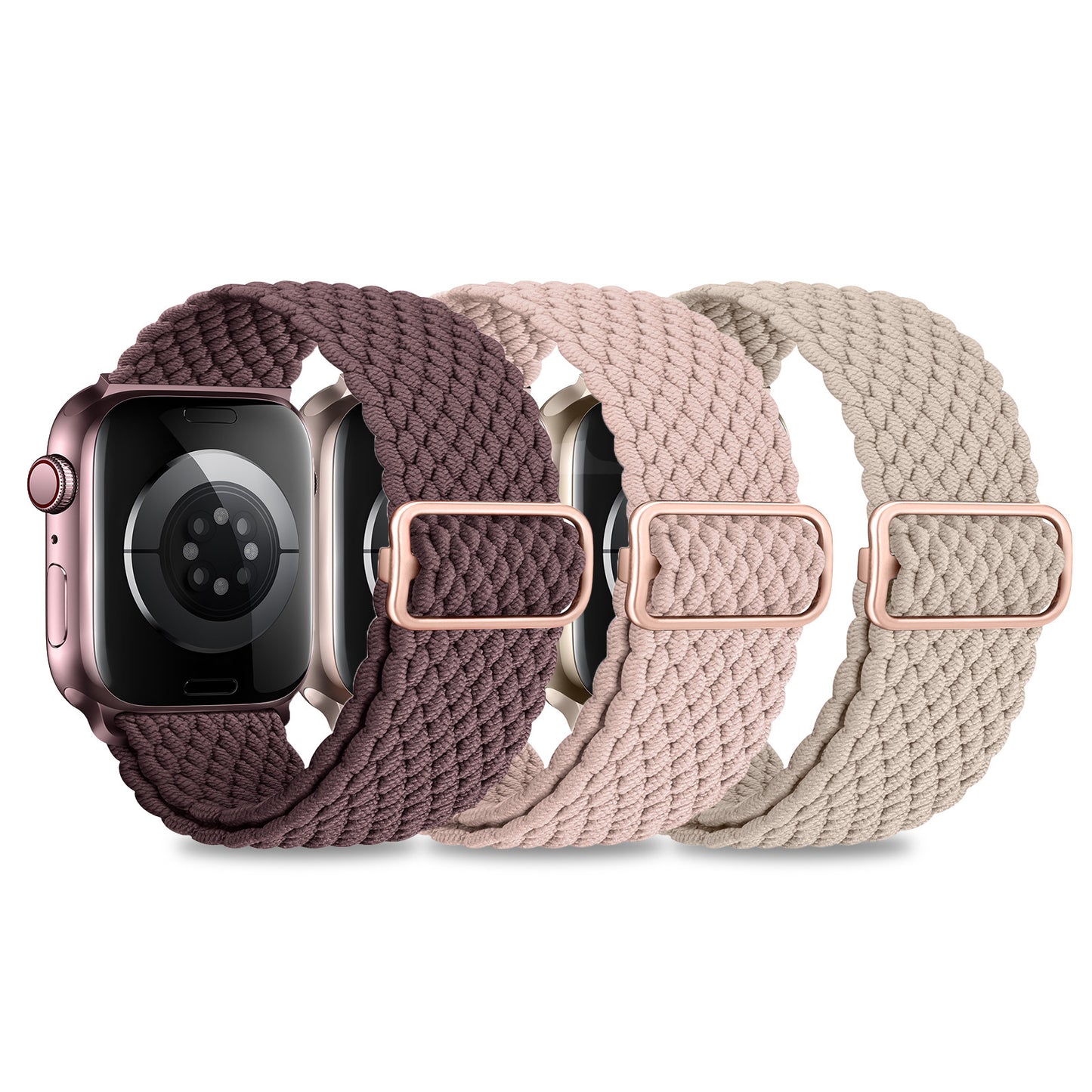3 Uhrenarmbänder mit S-Modell