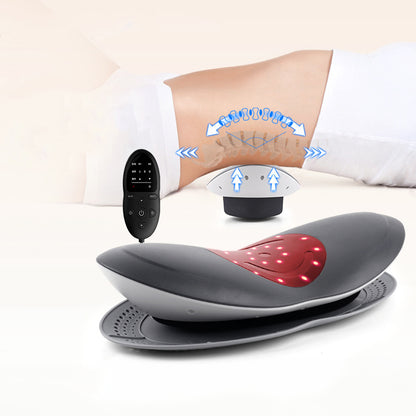 Taillenmassagegerät, Lendenwirbeltraktion, aufblasbare heiße Kompresse, Rücken-, Halswirbel- und Bahre-Massage, Luftdruck, reduziert Linderung von Schmerzen