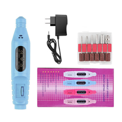 Nagelstift-Polierer, USB-Kabel, tragbar, Maniküre-Schärfer, Nagelwerkzeuge