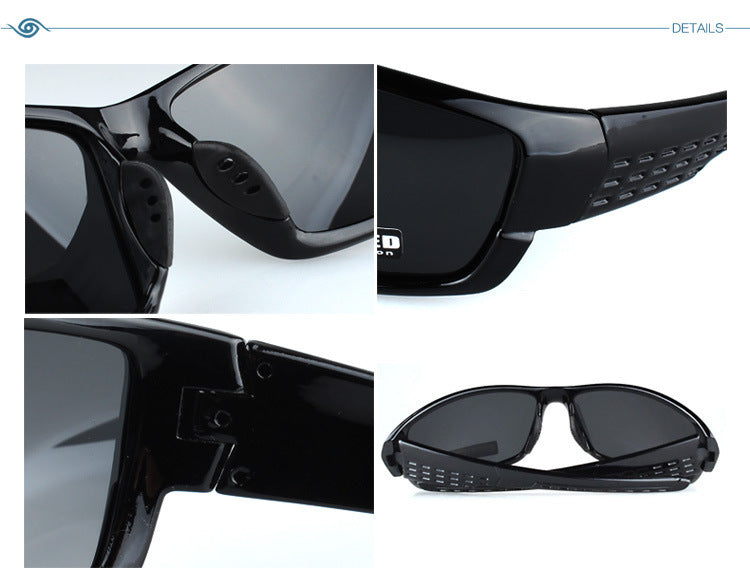 Spot Cross-border New Polarized Sunglasses Men's Cycling Sports Sunglasses Plastic Frame AliExpress Mixed Batch 5102