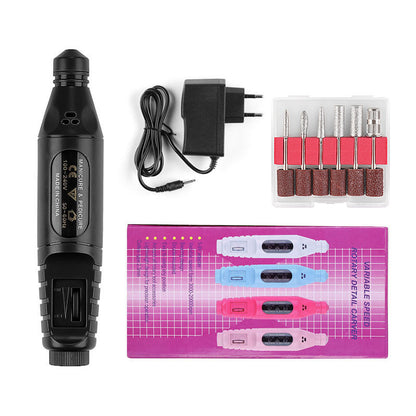 Nagelstift-Polierer, USB-Kabel, tragbar, Maniküre-Schärfer, Nagelwerkzeuge
