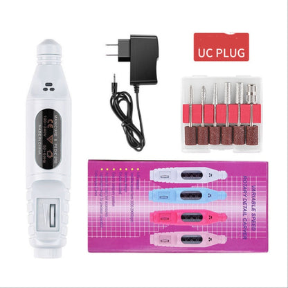 Nagelstift-Polierer, USB-Kabel, tragbar, Maniküre-Schärfer, Nagelwerkzeuge
