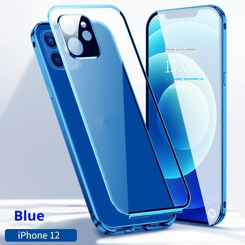 Applicable Double-sided Buckle HD Magnetic King Phone Case