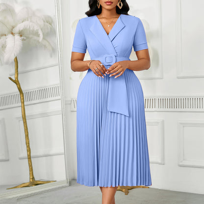 Women's Plus-Size High-Waisted Dress
