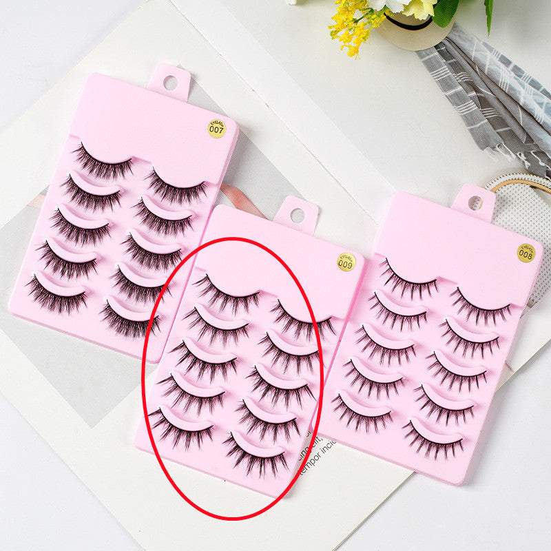 5 Pairs Manga Wimpern Neue Ankunft Anime Cosplay Natürliche Wispy Koreanische Make-Up Künstliche Falsche Wimpern