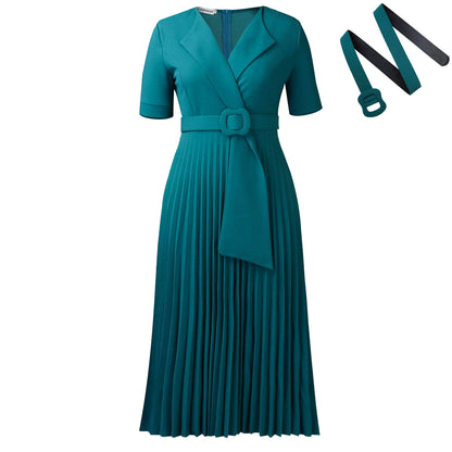 Women's Plus-Size High-Waisted Dress