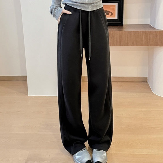 Women's Spring And Autumn Loose Narrow Wide-leg Pants