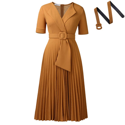 Women's Plus-Size High-Waisted Dress