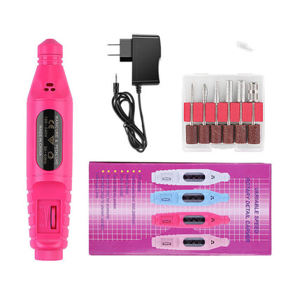 Nagelstift-Polierer, USB-Kabel, tragbar, Maniküre-Schärfer, Nagelwerkzeuge