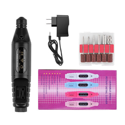 Nagelstift-Polierer, USB-Kabel, tragbar, Maniküre-Schärfer, Nagelwerkzeuge