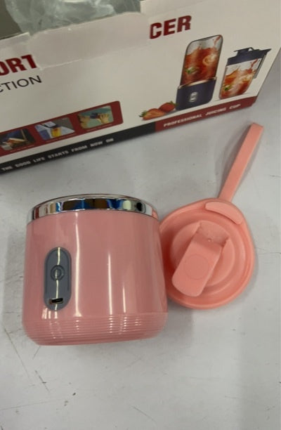 Tragbarer Mixer mit 6 Klingen, Mini-Entsafter, Tassenextraktor, Smoothie, USB-Aufladung, Fruchtpresse, Mixer, Lebensmittelmixer, Eiszerkleinerer, tragbare Entsaftermaschine