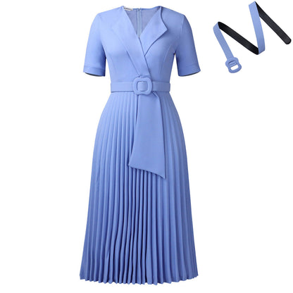 Women's Plus-Size High-Waisted Dress