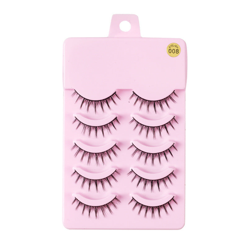 5 Pairs Manga Wimpern Neue Ankunft Anime Cosplay Natürliche Wispy Koreanische Make-Up Künstliche Falsche Wimpern