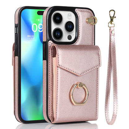 Versatile Leather Case With Multifunctional Card Insertion Phone Case