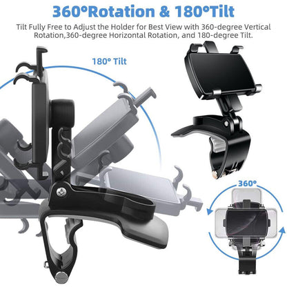 Mobile Phone Holder Car Dashboard Universal Car Mobile Phone Smartphone Holder 360