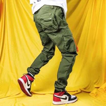Fashion Personality American Retro Overalls Men