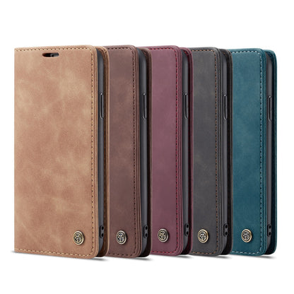 Multifunctional Leather Magnetic Phone Case Card Flip Protective Cover
