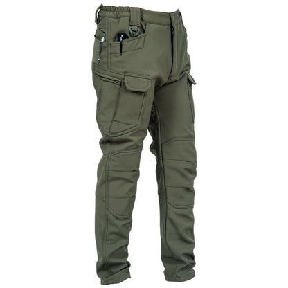 Fashion Personality Men's Fleece Climbing Pants