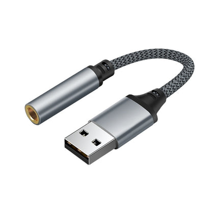 USB External HIFI Sound Card Digital Audio Adapter