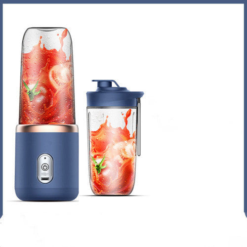 Tragbarer Mixer mit 6 Klingen, Mini-Entsafter, Tassenextraktor, Smoothie, USB-Aufladung, Fruchtpresse, Mixer, Lebensmittelmixer, Eiszerkleinerer, tragbare Entsaftermaschine