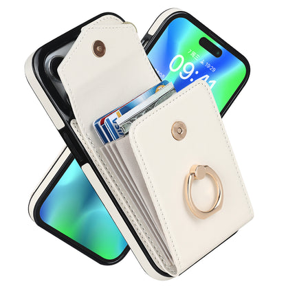 Versatile Leather Case With Multifunctional Card Insertion Phone Case
