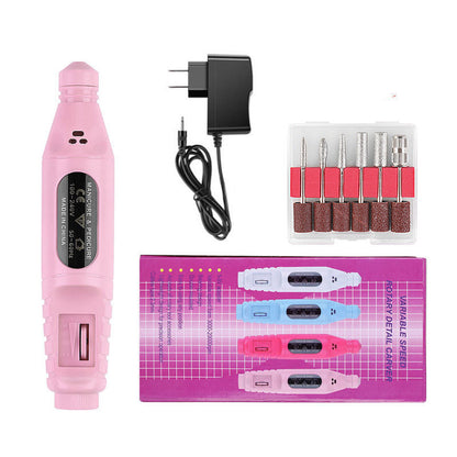 Nagelstift-Polierer, USB-Kabel, tragbar, Maniküre-Schärfer, Nagelwerkzeuge