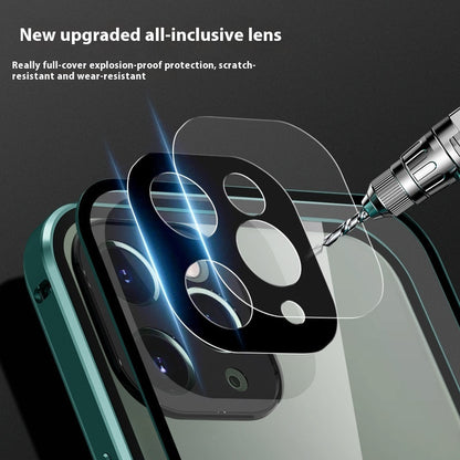 Applicable Double-sided Buckle HD Magnetic King Phone Case