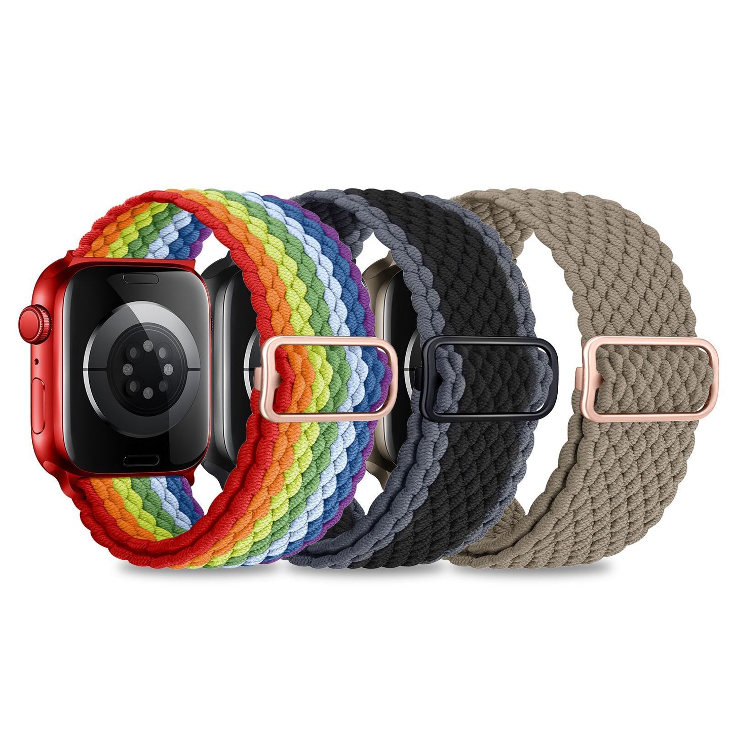 3 Uhrenarmbänder mit S-Modell