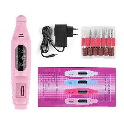 Nagelstift-Polierer, USB-Kabel, tragbar, Maniküre-Schärfer, Nagelwerkzeuge