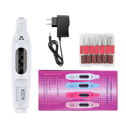 Nagelstift-Polierer, USB-Kabel, tragbar, Maniküre-Schärfer, Nagelwerkzeuge