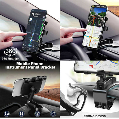 Mobile Phone Holder Car Dashboard Universal Car Mobile Phone Smartphone Holder 360