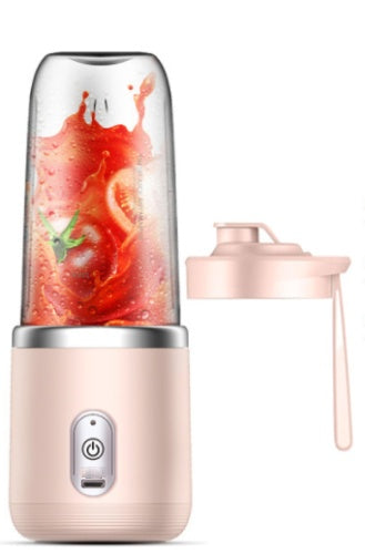 Tragbarer Mixer mit 6 Klingen, Mini-Entsafter, Tassenextraktor, Smoothie, USB-Aufladung, Fruchtpresse, Mixer, Lebensmittelmixer, Eiszerkleinerer, tragbare Entsaftermaschine
