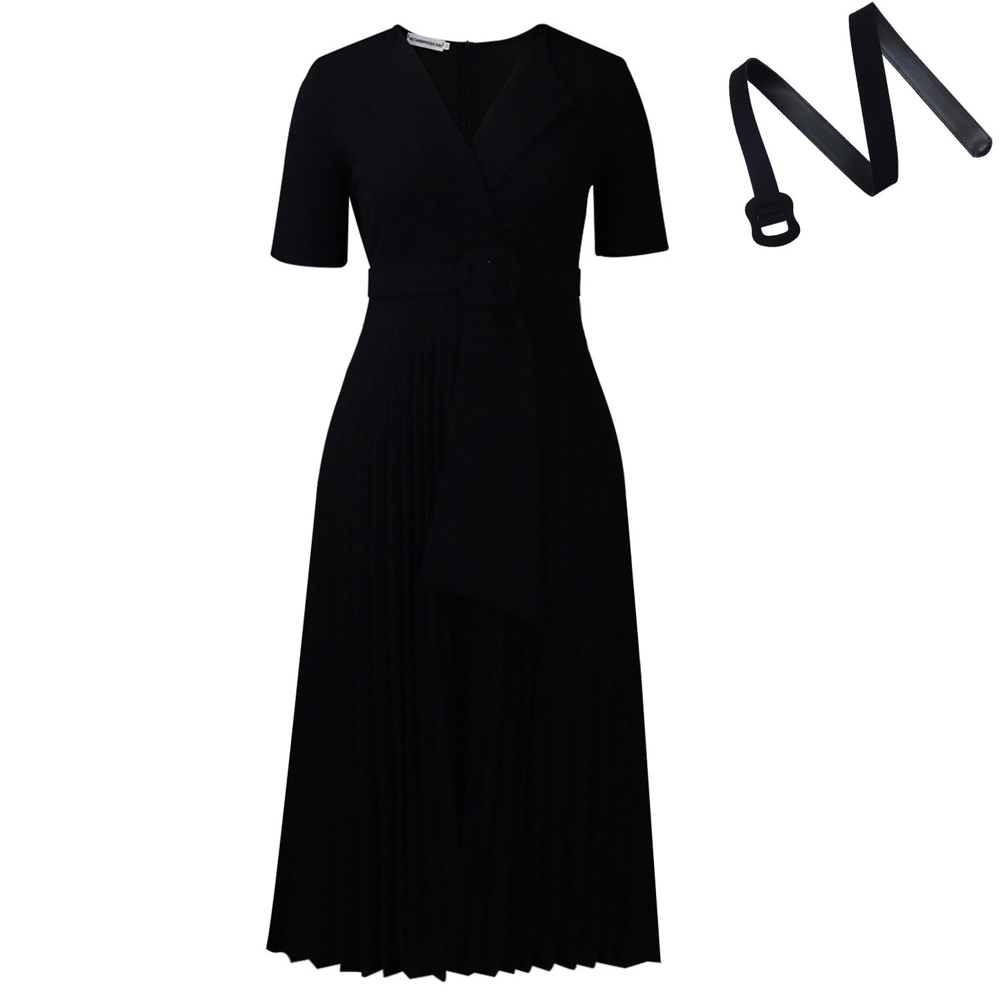 Women's Plus-Size High-Waisted Dress